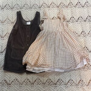 Stylish 4T Gingham and Corduroy Dresses, Little Co. By Lauren Conrad And TAHARI